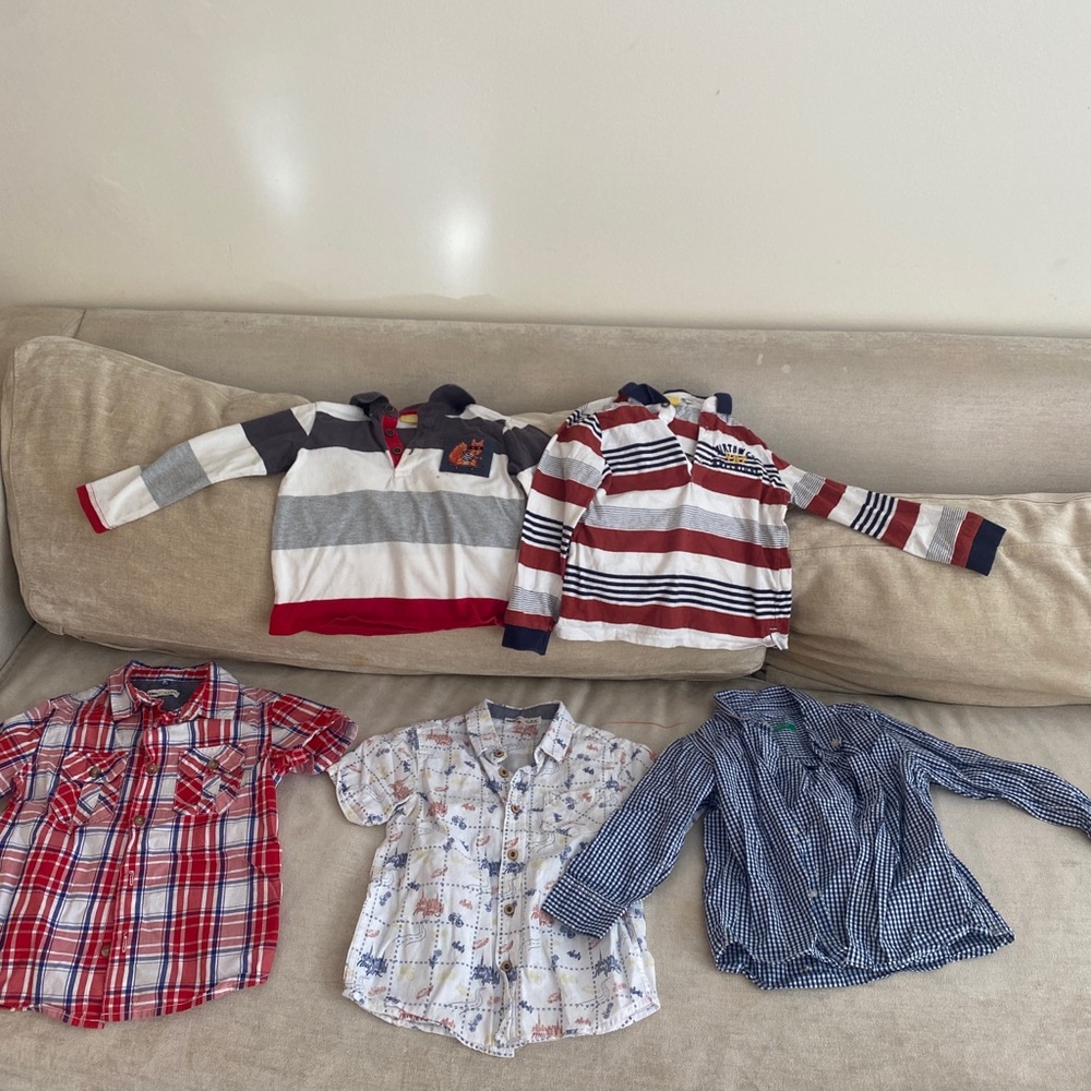 Bundle or toddler’s shirts and polos